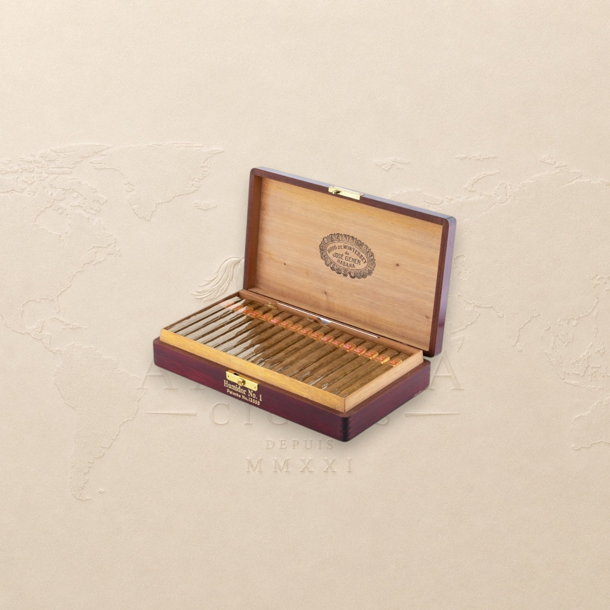 Hoyo de Monterrey Humidor Nº1 – Pre-Castro – 1950s