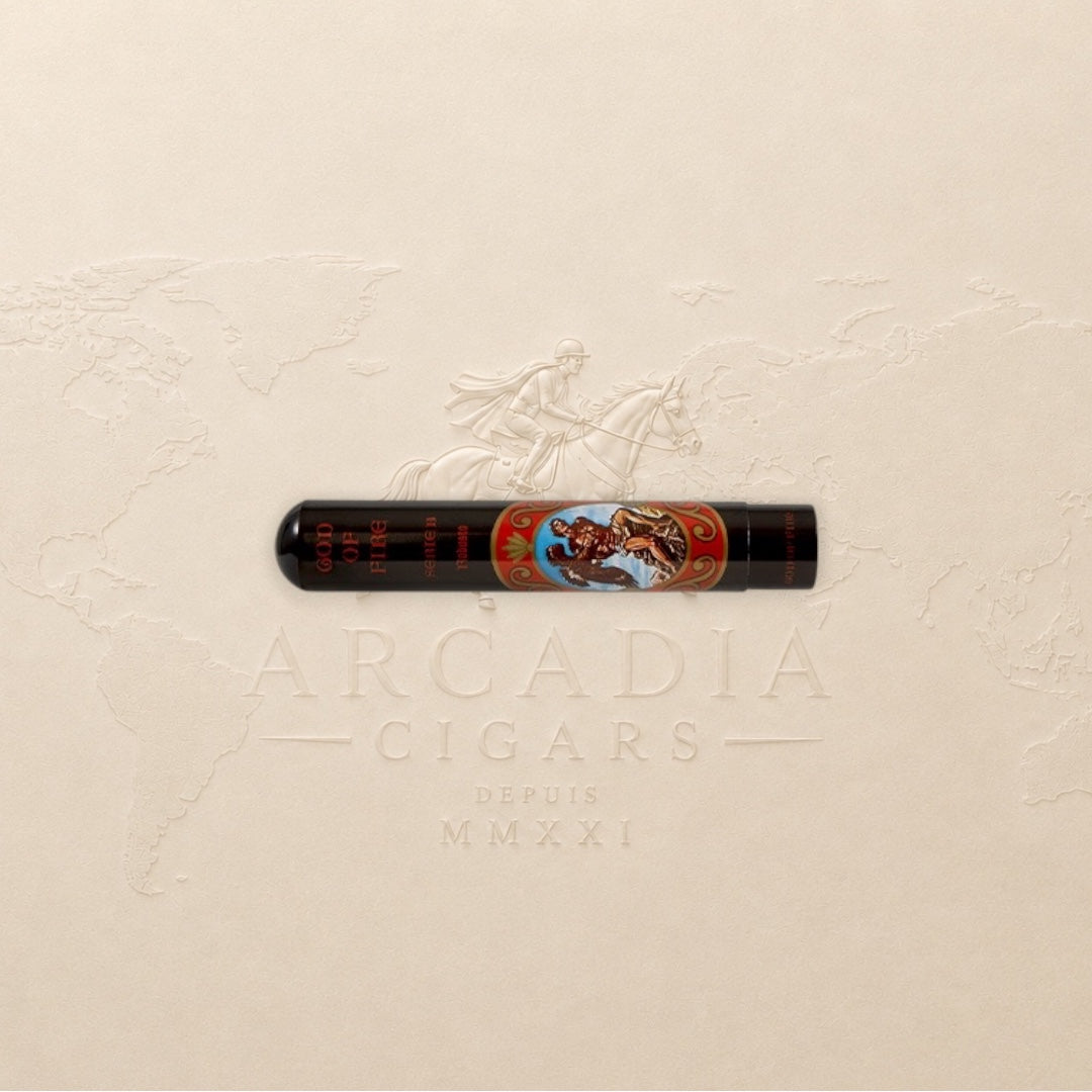 God of Fire Serie B Robusto Tubos