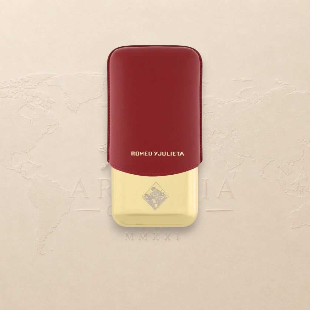 S.T. Dupont x Romeo y Julieta — Leather Cigar Case